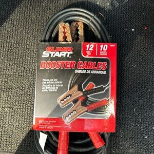 Set of jumper cables, never used.